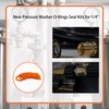 1/4" Pressure Washer Quick Coulper QD Colored O-Rings, M22 Quick