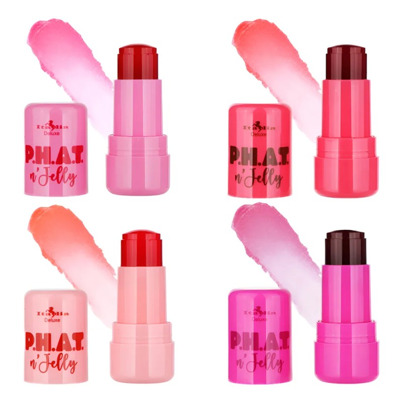 4 Pzas De Rubor Jelly Tints P.h.a.t Italia Deluxe Varios