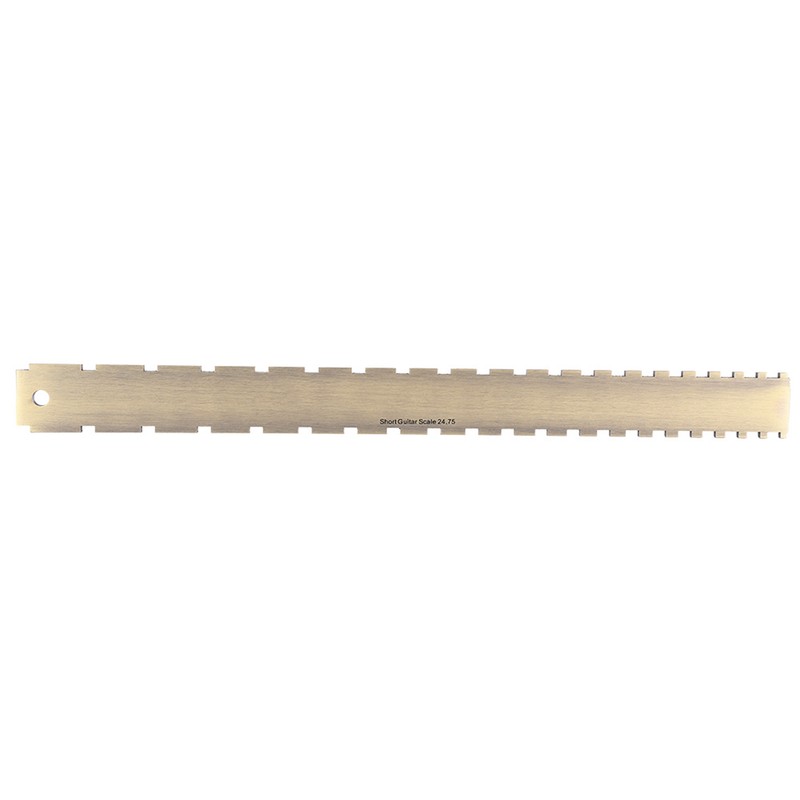 Practical 24.75 Notched Fret Board Straight Edge Luthiers Tool for