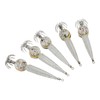 5pcs LED Octopus Hook Strong Penetration High Carbon Steel Electronic