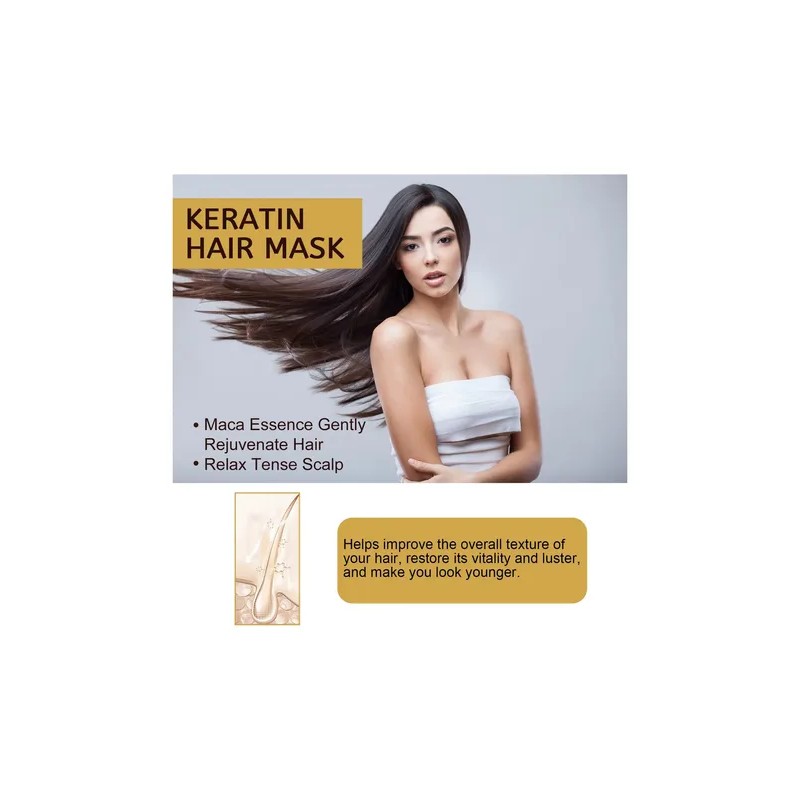 Mascarilla De Cabello Eelhoe Maca Power Colágeno Original
