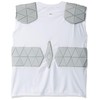 CHAMPRO Tri-Flex Football Compression Shirt with Cushion System