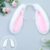 Faylay Bunny Ear Women Rabbit Animal Ears Furry Headband Party