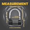 JJ PRIME -2 Sets Number Combination Padlock Heavy Duty Padlock
