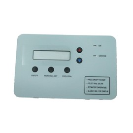 Heat Pump Keypad Switch Cover Compatible with PENTAIR Ultratemp Pool and Spa Heat Pump 473425 473693 472734