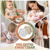 Baby Bibs with Sleeves, 2 Pieces Bibs for Weaning with