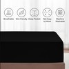 BQC Microfiber Fitted Sheet 30 Cm Deep Premium Quality Bed
