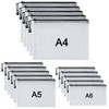 Taiyeestar Pack of 15 Document Wallets A4 + A5 +