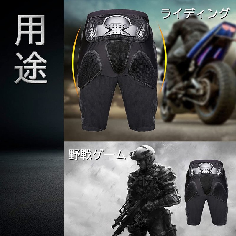 RENHE Motorcycle Protective Pants Inner Protector, Lower Body, Mesh Underpants,