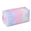 DALINEEYI Makeup Bag, Shiny Cool Cosmetic Bag With Handle and