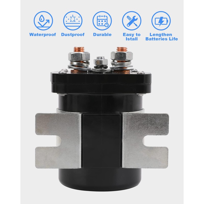 500 Amp Battery Isolator for Mobile Audio Relay Continuous Battery