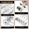 5 Wheel Stainless Steel Pizza Cutter with Double Wheel Dough