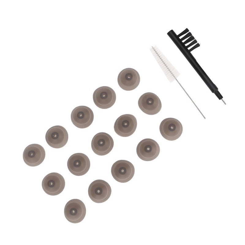 Hearing Amplifier Plugs Double Layers Silicone Ear Plug Tips Dome