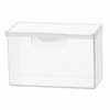 Large Transparent Portable Plastic Cotton Swab Case DD-12628 Cotton Swab Storage Case 3ea