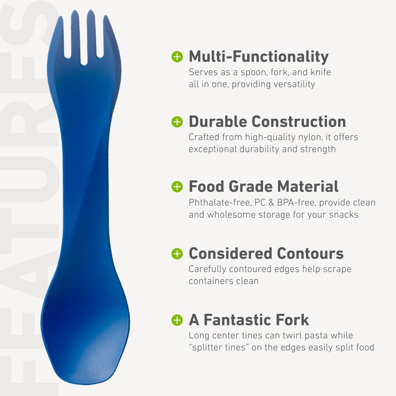 humangear GoBites Uno | Travel & Camping Utensils | Portable