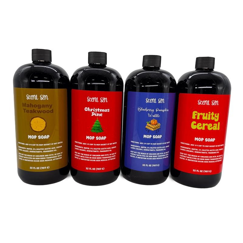 Scented Mop Soap - (32 oz):_Blueberry Pumpkin Waffles