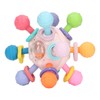 Baby Sensory Teething Toy Grasping Activities Bright Colors Silicone Soothes