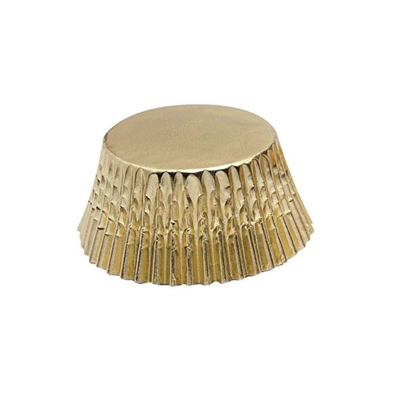 Fox Run 4924 Gold Foil Bake Cups, Standard, 32 Cups
