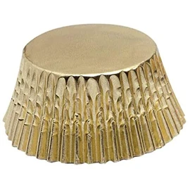 Fox Run 4924 Gold Foil Bake Cups, Standard, 32 Cups
