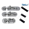 SeaLux Marine 316 Stainless Steel 4-1/4" Locker Latch Slide Barrel