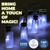 Home Master 10 Jar Shaped Mini LED Light String, Cool