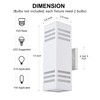 Housen Solutions Dusk to Dawn Outdoor Lighting, IP65 Waterproof Exterior