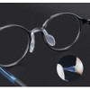 BEHLINE Plug in Eyeglass Nose Pads, Soft Silicone Glasses Bridge