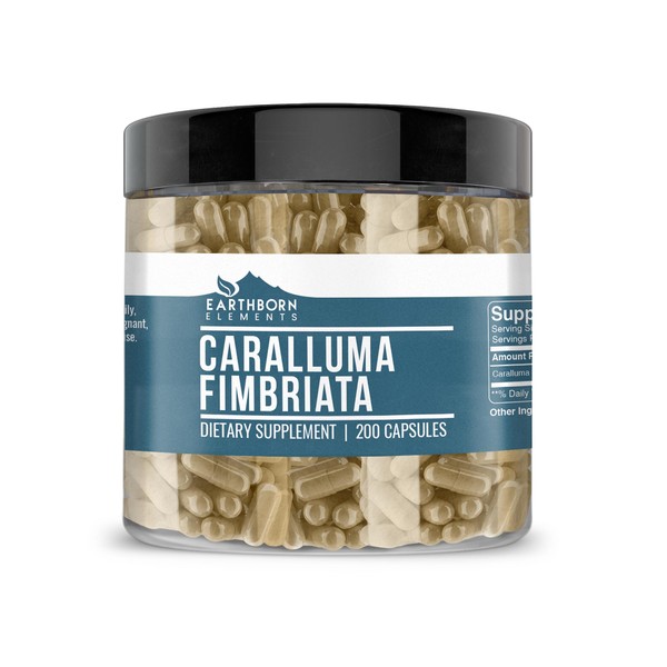 Earthborn Elements Earthborn Elements Caralluma Fimbriata 200 Capsules, Pure &