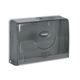 Foset Dispensador p/Toallas Papel, Humo, Basic