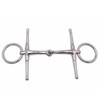 AMKA Fulmer Snaffle Bit Single Broken Stainless Steel Solid Thickness