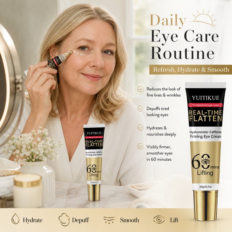 60-Minute Eye Lift Cream for Daily Care – Hyaluronate &
