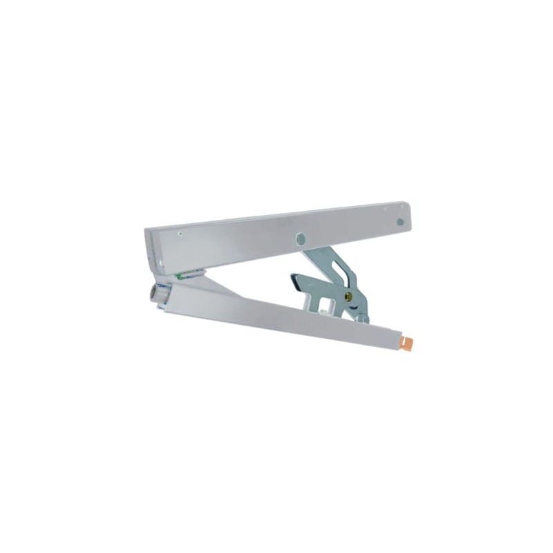 Öffnerschere GEZE OL90 N m. Flügelbock u.Scherenlager, aluminum white RAL
