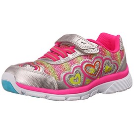 Stride Rite Joy - K - Joy - K Unisex Children, Silver Pink