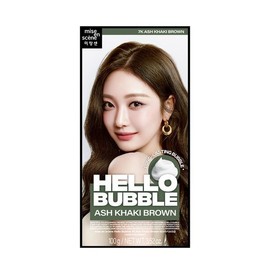 미쟝센 뉴 헬로버블 7K 애쉬카키브라운 100g Mise en Scène New Hello Bubble 7K Ash Khaki Brown 100g