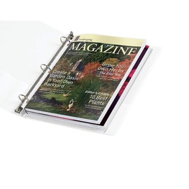 Office Depot Top-Loading Sheet Protectors, Heavyweight, Clear, Expandable, Box of 25, 105007RMDUP