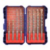 WORKPRO 8-Piece SDS Plus Rotary Hammer Drill Bit Set, Metric