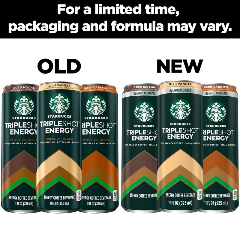 Starbucks Tripleshot Coffee Energy Drink, Bold Mocha, 11 fl oz