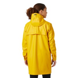 Helly Hansen Women's Moss Rain Coat, 344 Essential Yellow, M