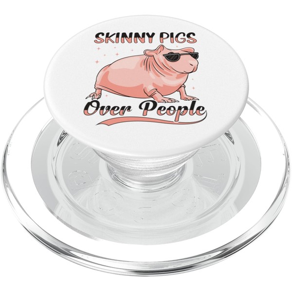 Hairless Guinea Pig Skinny Pig Owner Cavy Rodent Pet PopSockets