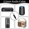 cxxtkcxxlc 2 Pack 3.5 Male to Bare Cable Open End