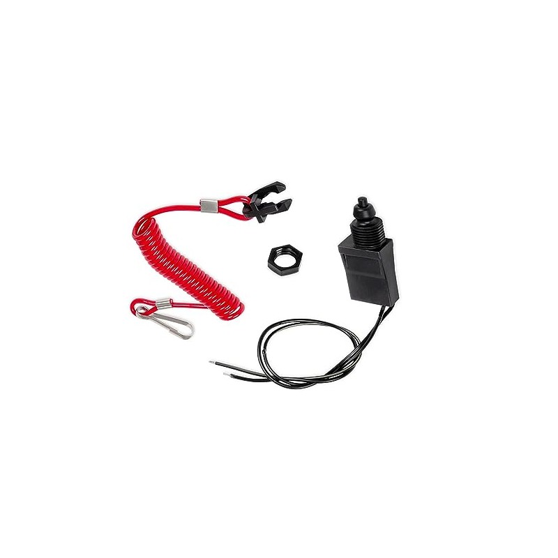 LLD_TK Kill Stop Switch Safety Tether Cord Lanyard for Johnson