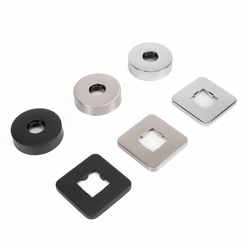 BathAce Shower Arm Flange, Stainless Steel Replacement Wall Split Flange/Escutcheon