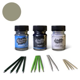 ScratchesHappen Exact-Match Touch Up Paint Kit - Phantom Gray Pearl (1E3) for Toyota - Preferred (Paint + Clear Coat + Primer)