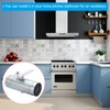 PATIKIL 3" HVAC Duct Manual Volume Damper, Metal Adjustment Airflow