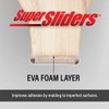Super Sliders 3/4" Round Self-Stick Furniture Sliders or Movers for