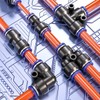 Bwintech 12 Pcs 14mm to 16mm Pneumatic Straight Reducing Push