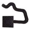 Black Gutter Downspout Extensions Catch Basin Low Profile Downspout Extender