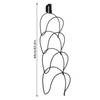 Hats Clothes Tie Holder Wire Stackable Storage Rack Kitchen Organizer