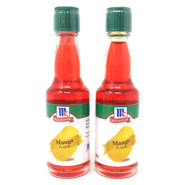 McCormick Mango Flavor Extracto 2 botellas (20ml/botella)