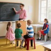 Anywish 6 Pack Stackable Classroom Stools 18 Inch Nesting Plastic
